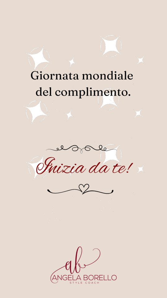 Passiamo troppo tempo ad ammirare gli altri e a insultare noi stessi. Svegliamoci con il piede giusto e iniziamo ad apprezzare almeno una qualità davanti allo specchio ogni mattina. Ti sorprenderà vedere come L'autostima migliorerà, gli altri ci vedono con gli stessi occhi con cui vediamo noi stessi. ♥️
.
.
#consulenzadiimmagine #coaching #personalbranding #autostima #giornatamondialedelcomplimento #stylecoach